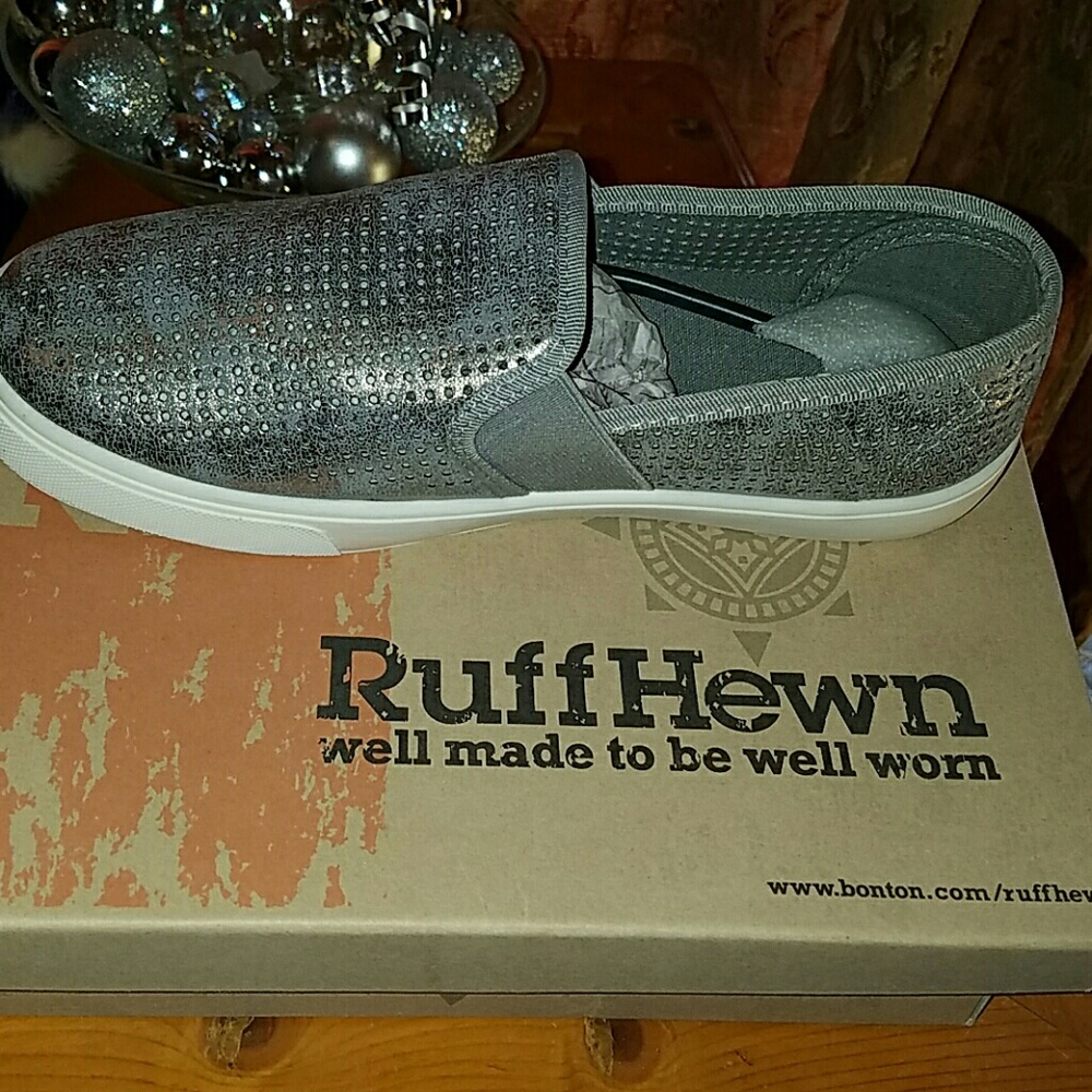 COPY - Silver Sassy Slip-ons ~~